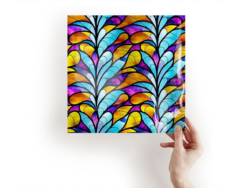 rising stalks stained glass Craft Sheets