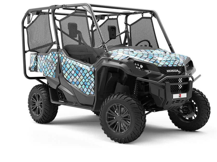 River Dragon Cobblestone Utility Vehicle Vinyl Wrap