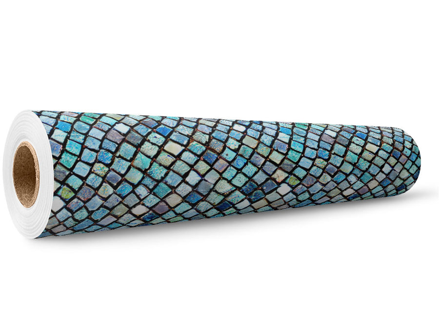 River Dragon Cobblestone Wrap Film Wholesale Roll~Rwraps Series 914 Digitally Printed Vinyl Roll~5