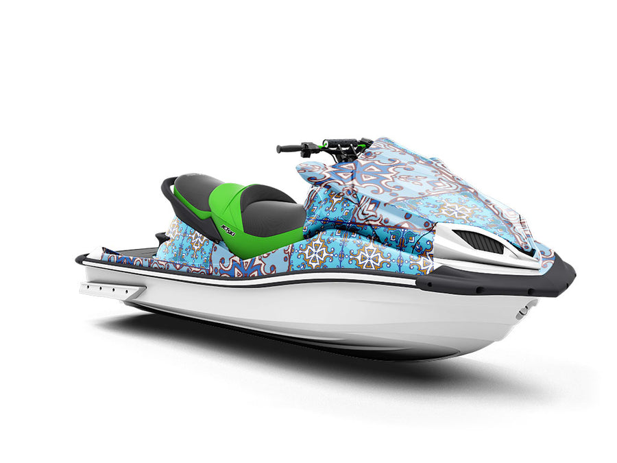 River Flow Tile Jet Ski Vinyl Customized Wrap