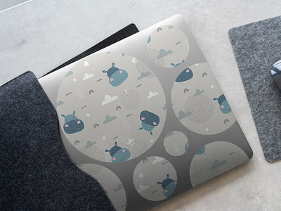 river giants animal DIY Laptop Stickers