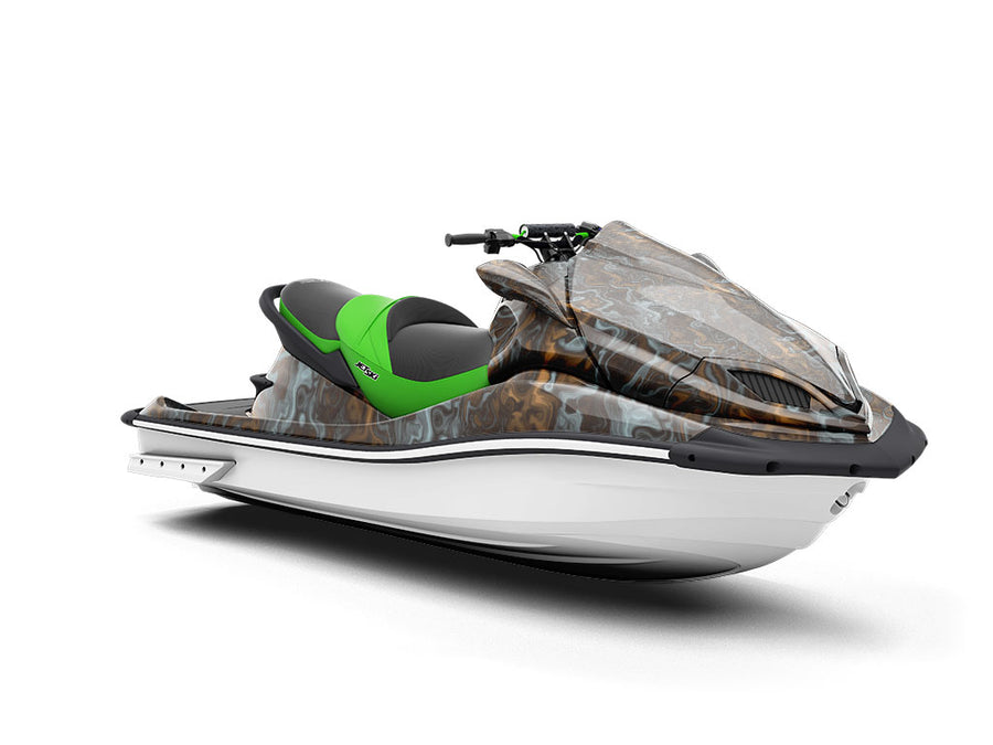 River Oil Epoxy-Resin Jet Ski Vinyl Customized Wrap