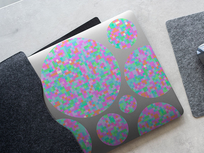 river salmon pixel DIY Laptop Stickers