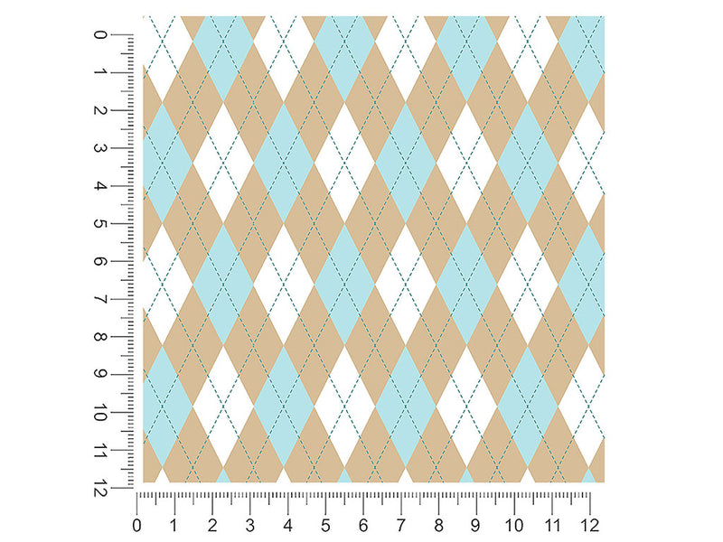 river sandbank argyle 1ft x 1ft Craft Sheets