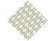 River Sandbank Argyle Vinyl Wrap Pattern