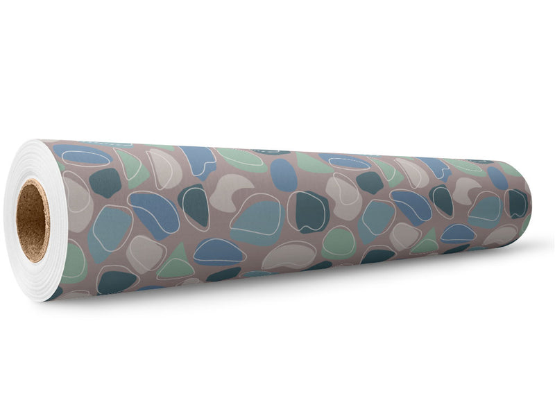 Riverbank  Cobblestone Wrap Film Wholesale Roll~Rwraps Series 914 Digitally Printed Vinyl Roll~5