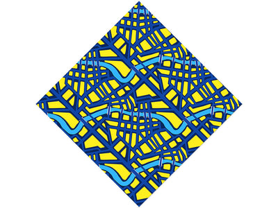 Riverside Roads Cityscape Vinyl Wrap Pattern