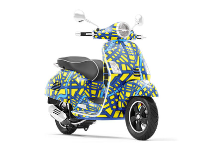 Riverside Roads Cityscape Vespa Scooter Wrap Film