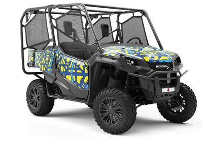 Riverside Roads Cityscape Utility Vehicle Vinyl Wrap