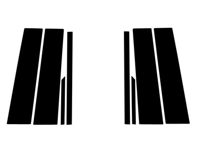 rivian r1s 2022-2023 Camo Pillar Trim Diagram