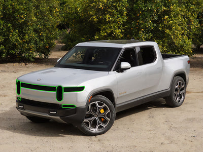 rivian r1t 2022-2025 Headlight Tint Location