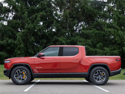 rivian r1t 2022-2024 Matte Black Pillar Trim