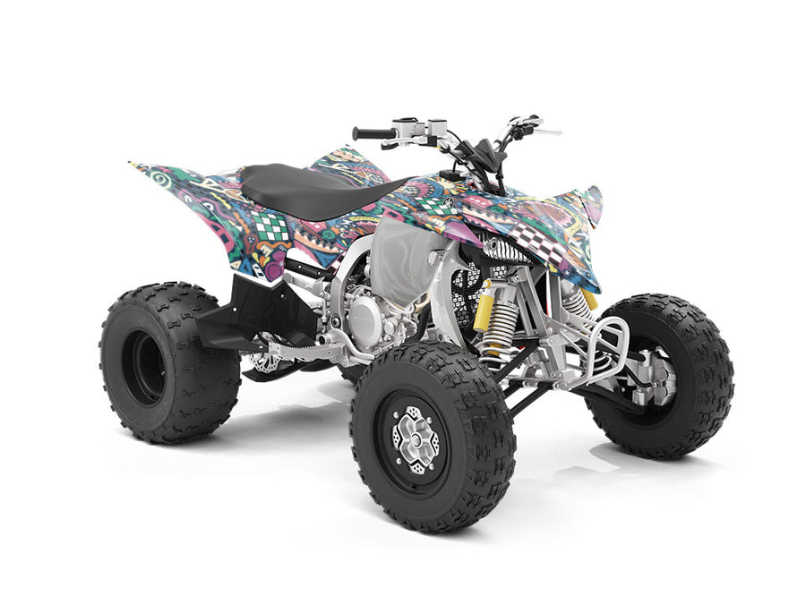 Road Trip Mosaic ATV Wrapping Vinyl
