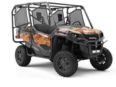 Roaring Fire Gemstone Utility Vehicle Vinyl Wrap