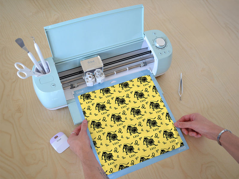 roaring lion astrology Cricut Compatible Vinyl