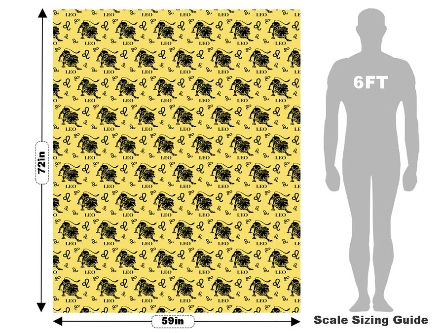Roaring Lion Astrology Vehicle Wrap Scale~Rwraps Series 914 Roaring Lion Astrology Measurements~1