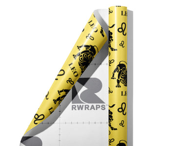 Roaring Lion Astrology Wrap Film Sheets~Rwraps Series 914 Roaring Lion Astrology Scrolled Sheet~3