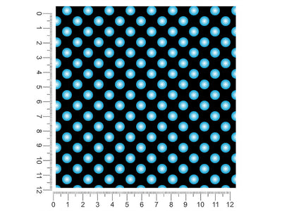 robin egg polka dot 1ft x 1ft Craft Sheets