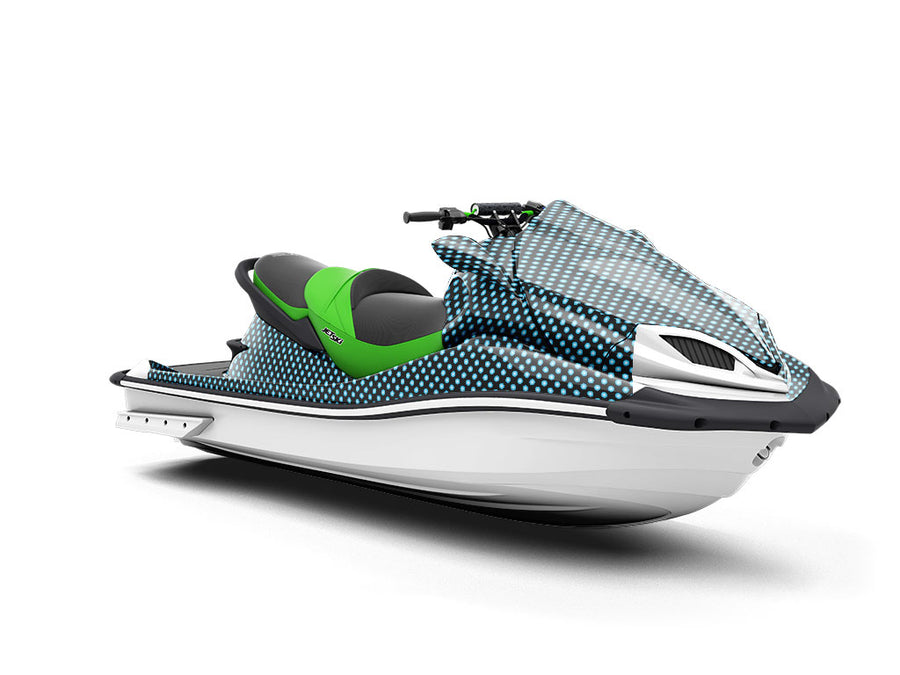 Robin Egg Polka Dot Jet Ski Vinyl Customized Wrap