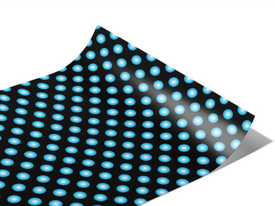 Robin Egg Polka Dot Vinyl Wraps~Rwraps Series 914 Digitally Printed Vinyl Wrap~0