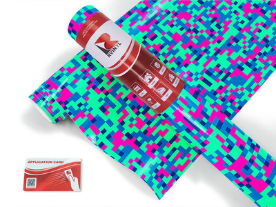 robin eggs pixel Craft Vinyl Roll