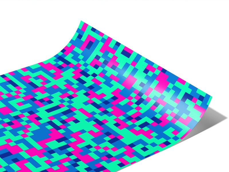 Robin Eggs Pixel Vinyl Wraps~Rwraps Series 914 Digitally Printed Vinyl Wrap~0