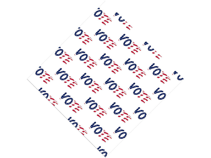 Rock It Americana Vinyl Wrap Pattern