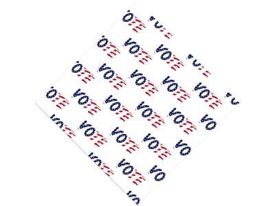 Rock It Americana Vinyl Wrap Pattern