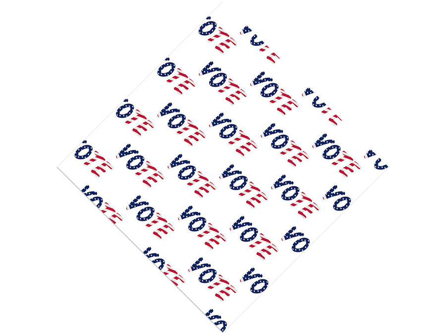 Rock It Americana Vinyl Wrap Pattern