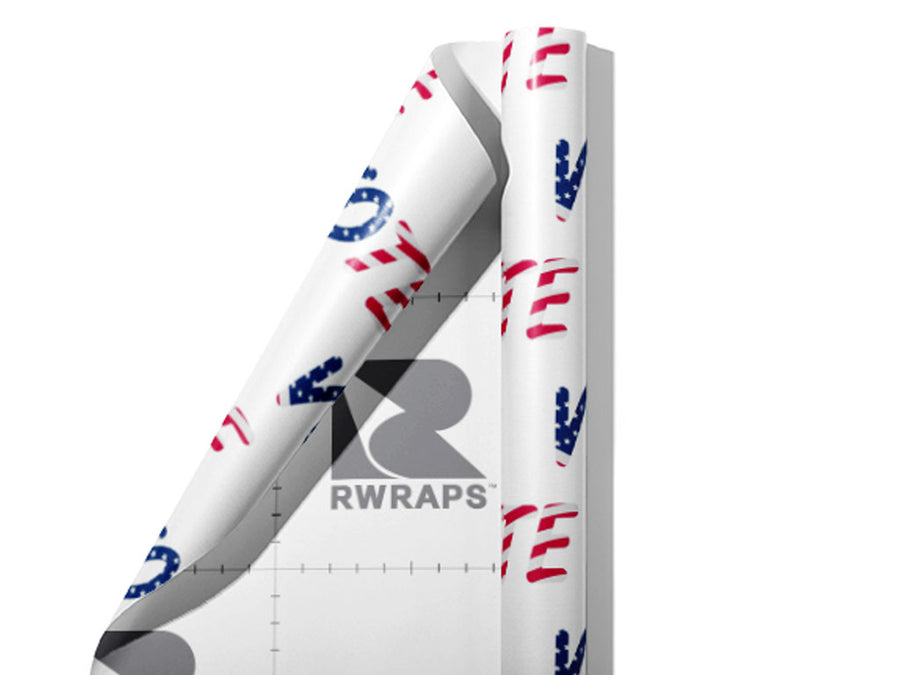 Rock It Americana Wrap Film Sheets~Rwraps Series 914 Rock It Americana Scrolled Sheet~4