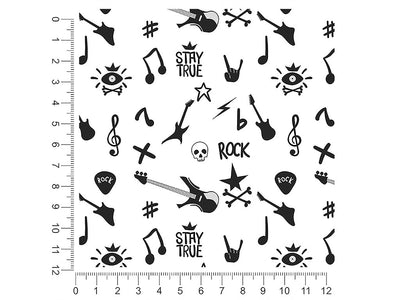rock king music 1ft x 1ft Craft Sheets