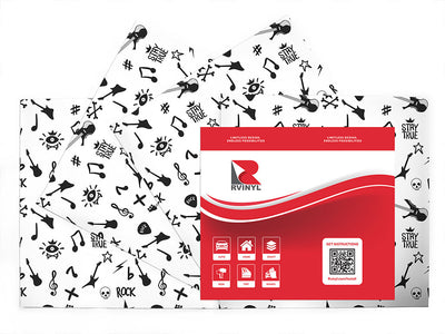 rock king music Craft Vinyl Sheet Pack