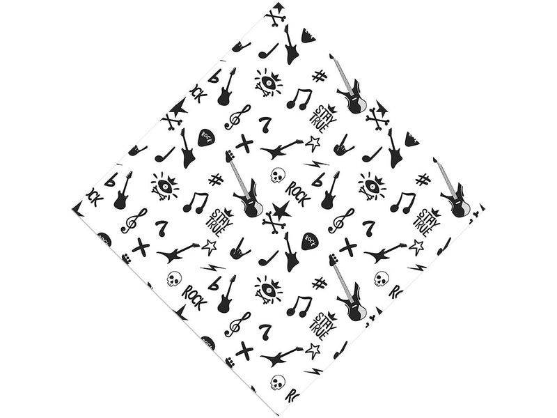Rock King Music Vinyl Wrap Pattern