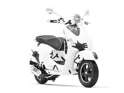 Rock King Music Vespa Scooter Wrap Film