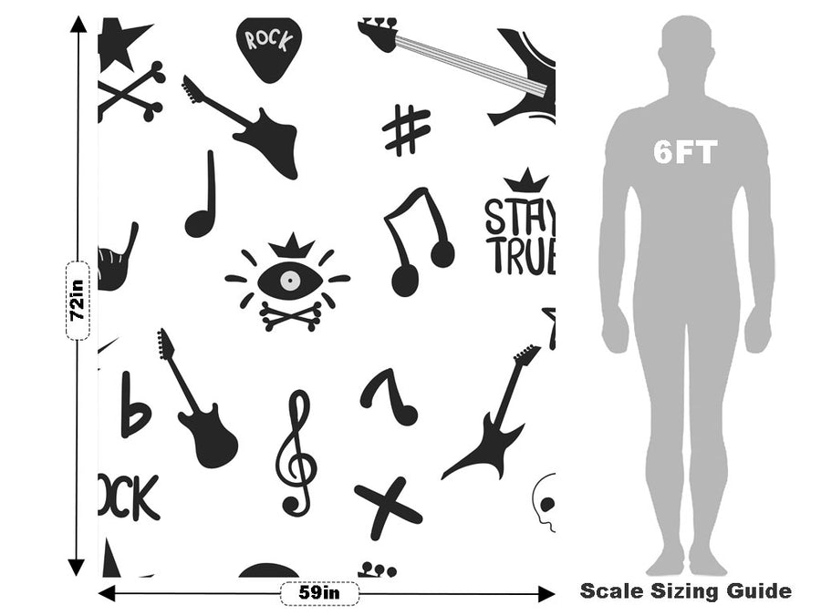 Rock King Music Vehicle Wrap Scale~Rwraps Series 914 Rock King Music Measurements~1