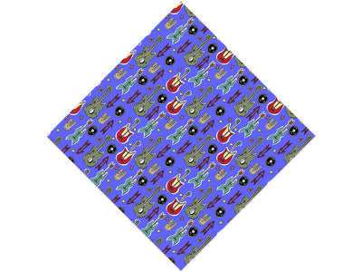 Rock On Music Vinyl Wrap Pattern