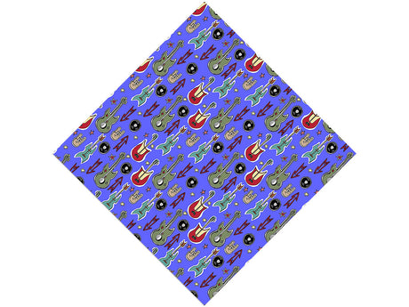 Rock On Music Vinyl Wrap Pattern