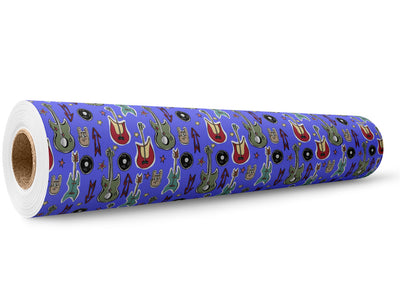 Rock On Music Wrap Film Wholesale Roll~Rwraps Series 914 Digitally Printed Vinyl Roll~5