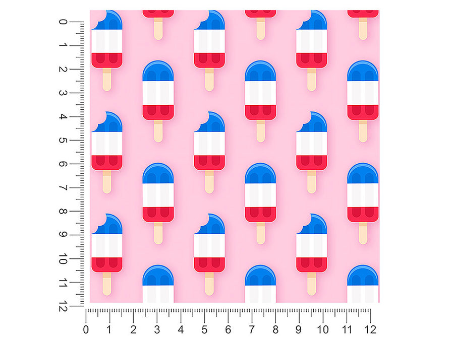rocket pops summertime 1ft x 1ft Craft Sheets