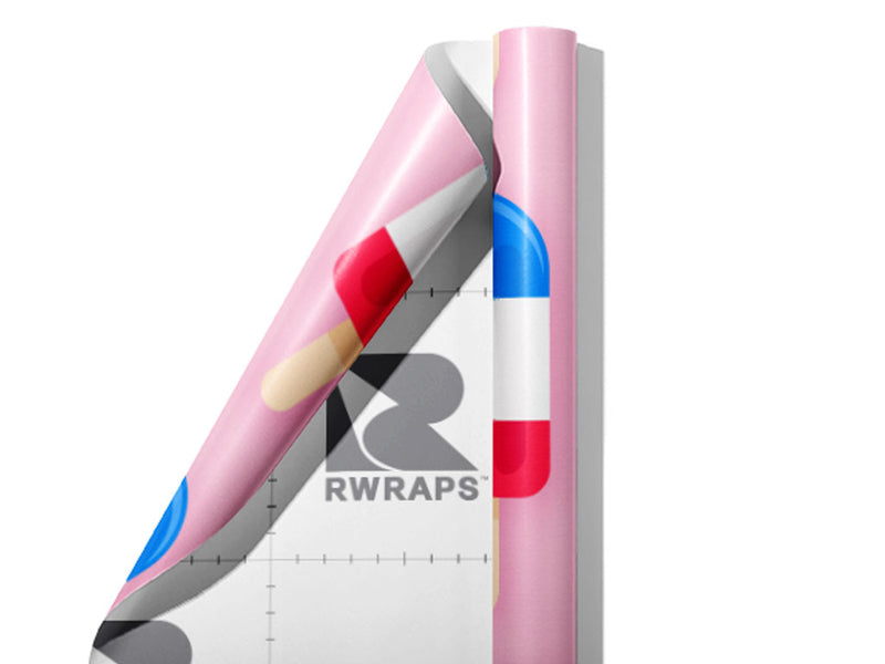 Rocket Pops Summertime Wrap Film Sheets~Rwraps Series 914 Rocket Pops Summertime Scrolled Sheet~3