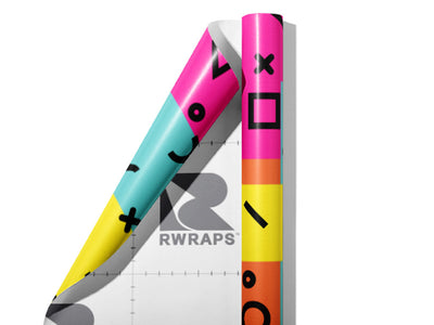 Rockin Memphis Abstract Wrap Film Sheets~Rwraps Series 914 Rockin Memphis Abstract Scrolled Sheet~3