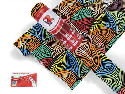 rockstar vibes abstract geometric Craft Vinyl Roll