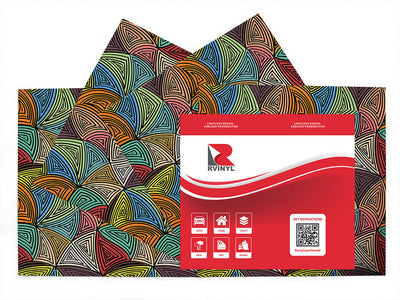 rockstar vibes abstract geometric Craft Vinyl Sheet Pack