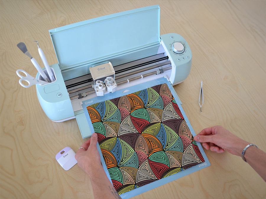 rockstar vibes abstract geometric Cricut Compatible Vinyl