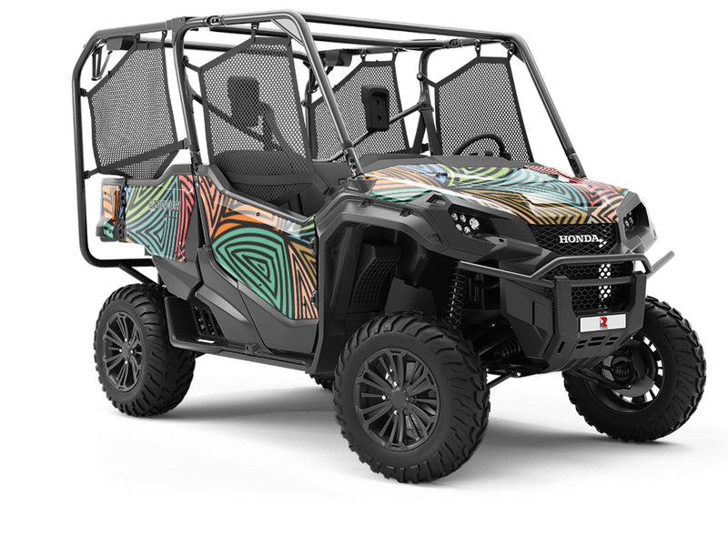 Rockstar Vibes Abstract Utility Vehicle Vinyl Wrap