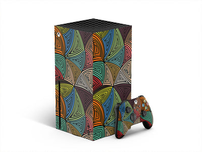rockstar vibes abstract geometric XBOX DIY Decal