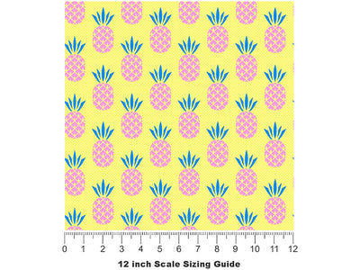 Roja Espanola Fruit Vinyl Film Pattern Size 12 inch Scale~Rwraps Roja Espanola Fruit Sizing Chart~2
