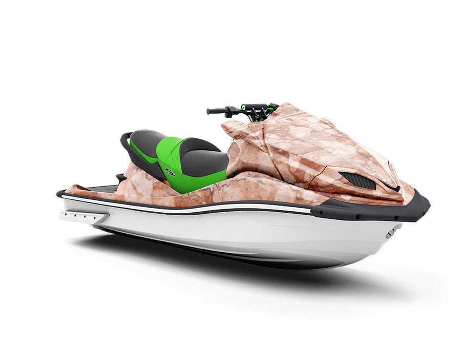 Rojo Coralito-Red Marble Jet Ski Vinyl Customized Wrap