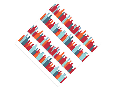 Roll Call Alcohol Vinyl Wrap Pattern