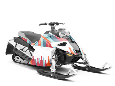 Roll Call Alcohol Custom Wrapped Snowmobile